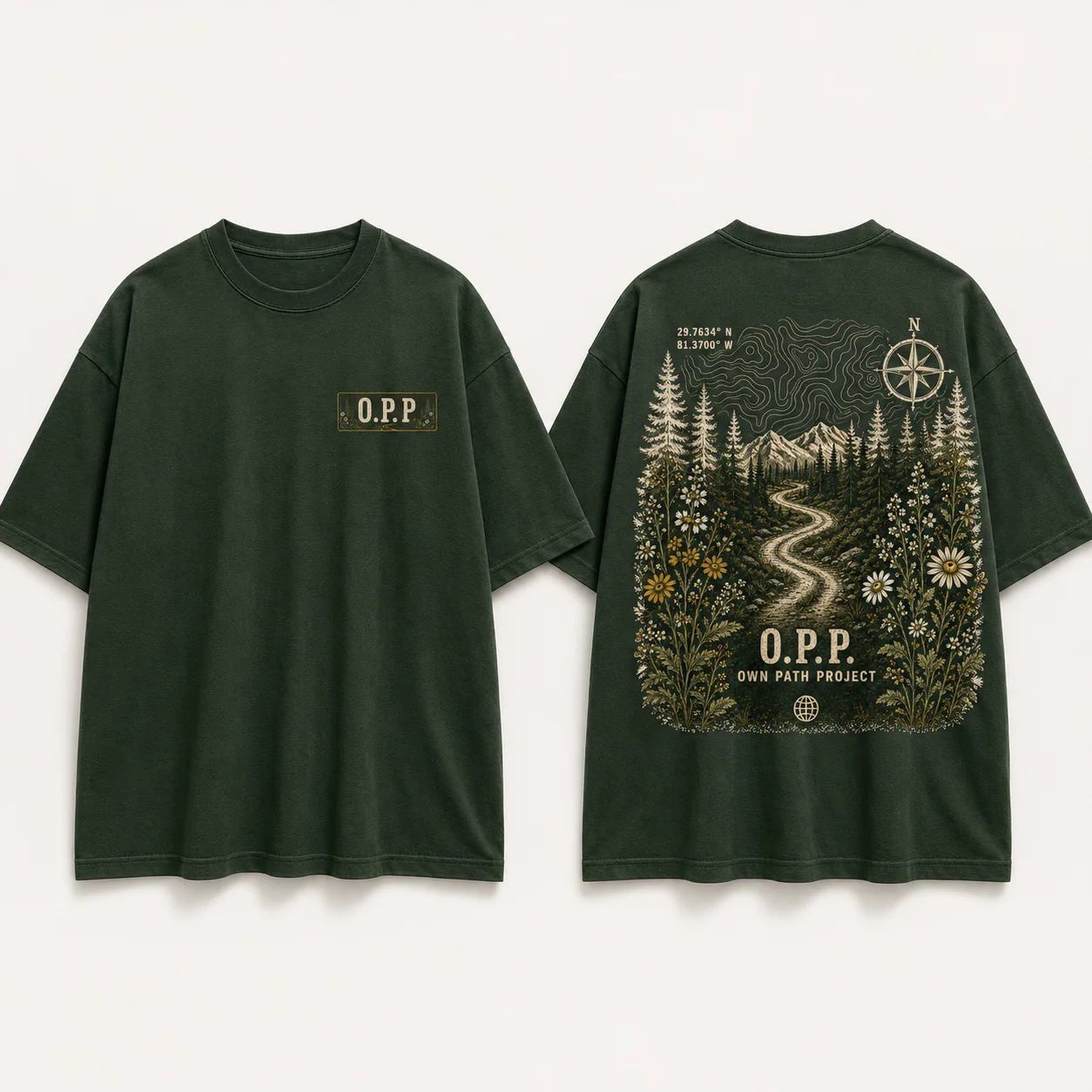 Backroads tee