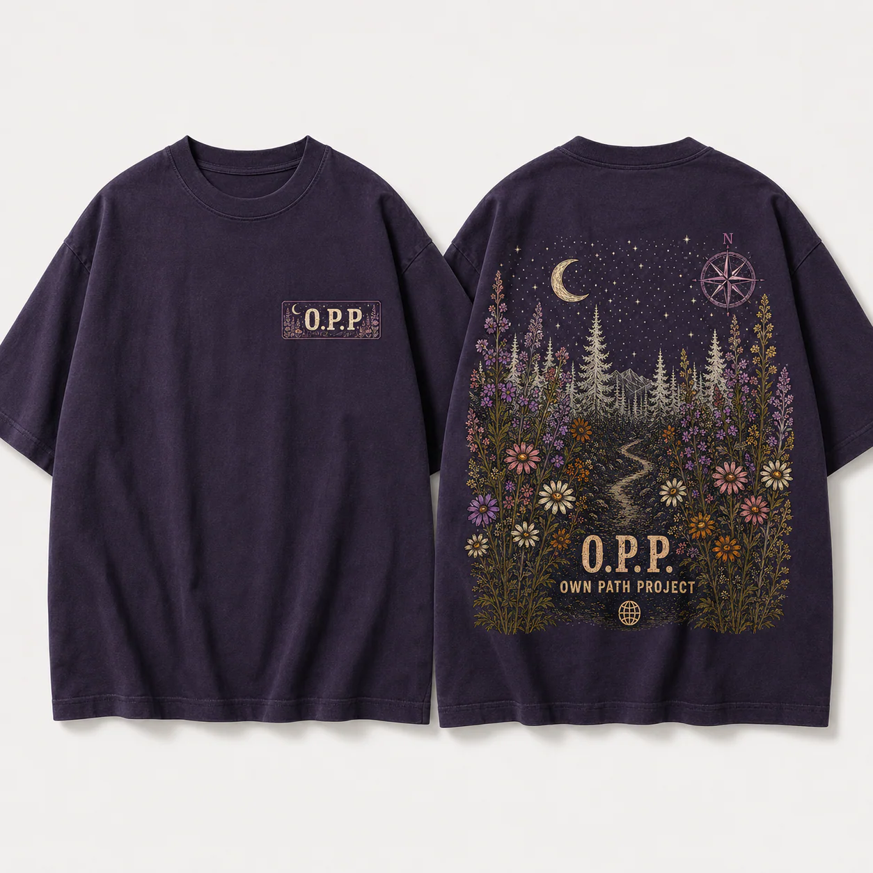 Wildflower Night tee