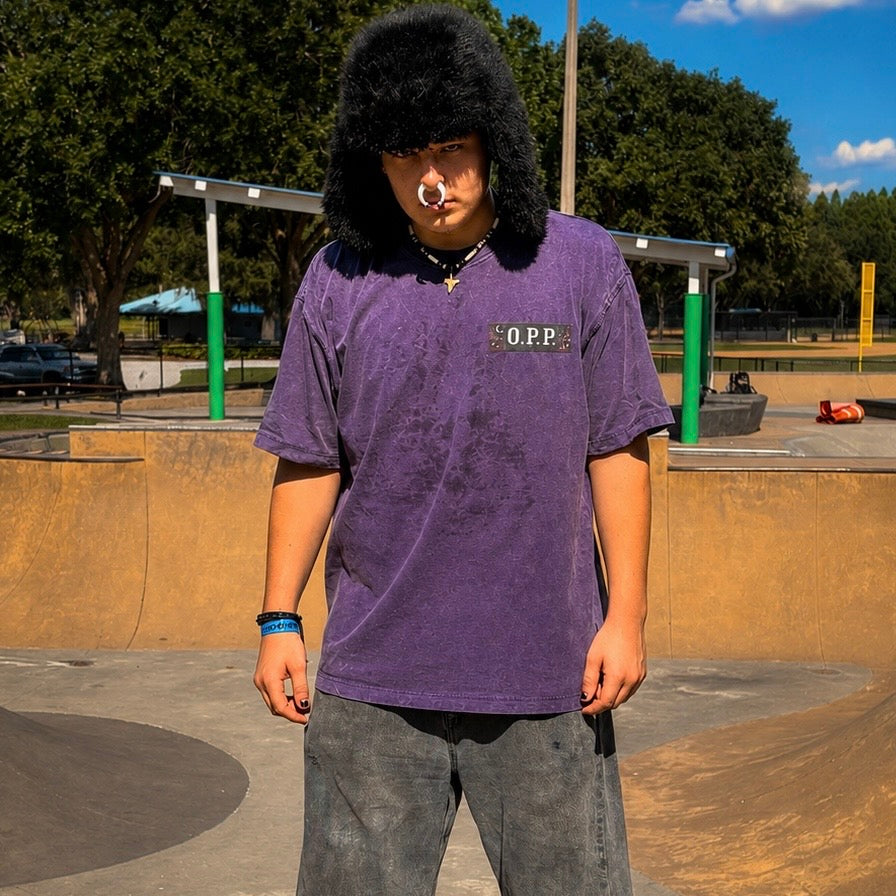 O.P.P. Wildflower Night tee field test at the skatepark